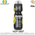 Bouteille d&#39;eau de sport en plastique sans BPA de vente chaude, bouteille d&#39;eau en plastique de sport de PE (HDP-0697)